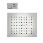 Душова лійка BOSSINI DREAM-RECTANGULAR 12 LED RGB для підвісної стелі 57x47сm, хром (H37455000030016)