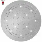 Верхній душ BOSSINI DREAM-XL OKI, 12LED (червоний), для підвісної стелі d100сm, хром (WI0384000030116)