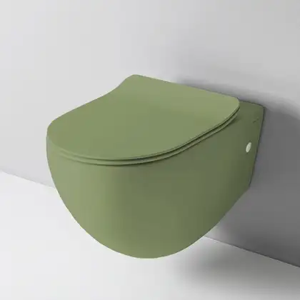 Кришка для унітазу тонка Artceram File 2.0 Soft-Close, колір verde salvia (FLA014 44)