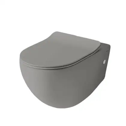 Унітаз підвісний безободковий з кришкою Artceram File 2.0, grigio oliva (FLV004 15; 00 + FLA014 15) (FLV004 15; 00_FLA014 15)