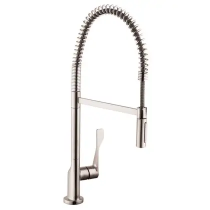 Змішувач для кухні Axor Citterio 230 Semi-Pro, Stainless Steel (39840800)