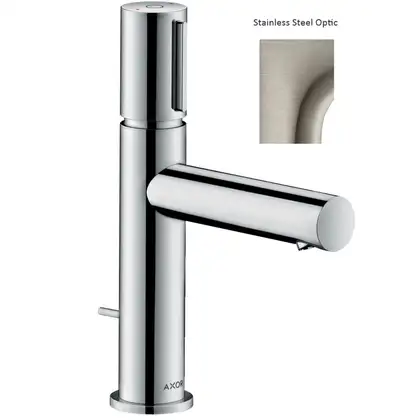 Змішувач для умивальника Axor Uno 110 Select, stainless steel optic (45010800)