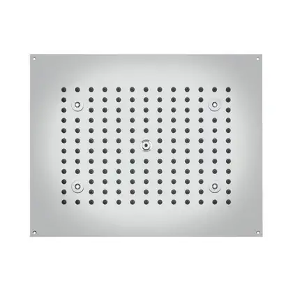 Душова лійка BOSSINI DREAM-RECTANGULAR 4LED білий для підвісної стелі 47x37сm, хром (H37396000030016)