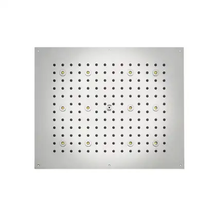 Душова лійка BOSSINI DREAM-RECTANGULAR 12 LED RGB для підвісної стелі 57x47сm, mat white (H37455000045016) Душова лійка BOSSINI DREAM-RECTANGULAR 12 LED RGB для підвісної стелі 57x47сm, mat white (H37455000045016)