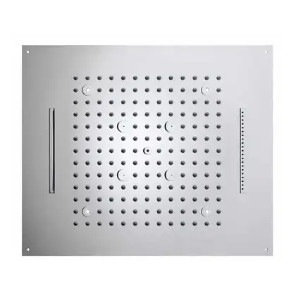 Верхній душ BOSSINI DREAM /4 дощ, каскад, дощ водоспад, туман, 4 LED,57x 47сm, хром (H38918000030116)