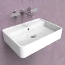 Умивальник підвісний Flaminia Miniwash 60х42, білий матовий (MW60S LATTE MILKY WHITE)