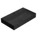 Умивальник на стільницю Globo T-EDGE 80х47 h12 cm, nero opaco (B6R81AR)