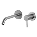 Змішувач для умивальника для настінного монтажу Fima Carlo Spillo Steel, inox (F3081NX8INOX)