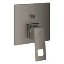 Змішувач для ванни прихованого монтажу Grohe Eurocube зовнішня частина для 35600000, темний графіт (24062AL0)