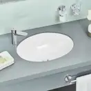 Grohe Bau Ceramic Вбудована раковина 55, біла (39423000)