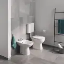 Унітаз для підлоги Grohe Bau Ceramic безободковий, альпійський білий (39430000)
