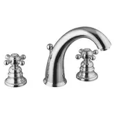 Змішувач для умивальника Fima Carlo Elizabet на 3 отвори, хром (F5101CR)