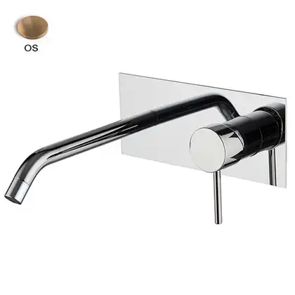 Змішувач для умивальника Fima Carlo Spillo, BRUSHED GOLD (F3051LX5OS) Змішувач для умивальника Fima Carlo Spillo, BRUSHED GOLD (F3051LX5OS)