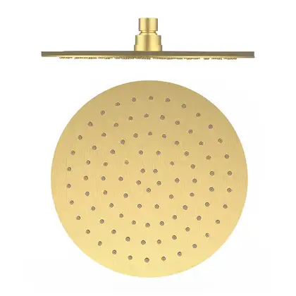 Верхній душ GRB Hydro d250 мм, Brashed Gold (00080057)