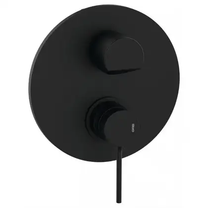 Змішувач настінний для душа GRB Time Black, чорний матовий (47135472)