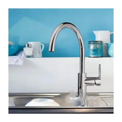 Змішувач для умивальника Grohe BauEdge L-Size, хром (23093000)