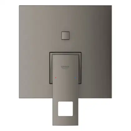 Змішувач для ванни прихованого монтажу Grohe Eurocube зовнішня частина для 35600000, темний графіт (24062AL0)