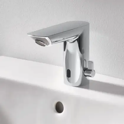 Grohe Bau Cosmopolitan E 6V Смеситель для умывальника, хром (36451000)