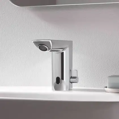 Grohe Bau Cosmopolitan E 6V Смеситель для умывальника, хром (36451000)