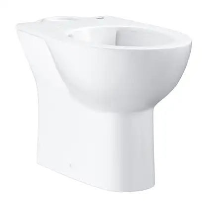 Унітаз для підлоги Grohe Bau Ceramic безободковий, білий (39349000)