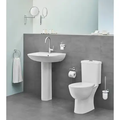 Унітаз для підлоги Grohe Bau Ceramic безободковий, білий (39349000)