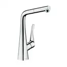 Змішувач для кухні Hansgrohe Metris M71 320 1jet з витяжним зливом, хром (14821000)