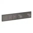 Термостат прихованого монтажу Hansgrohe RainSelect на 2 споживача, Brushed Black (15380340)