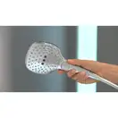 Ручний душ, Hansgrohe Raindance Select E 120 3jet, білий / хром (26520400)