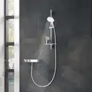 Ручний душ Grohe Rainshower Smartactive 130 на 3 режими, білий (26544ls0)