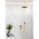 Тримач верхнього душу стельовий Hansgrohe S 300 мм, бронза матова (27389140)