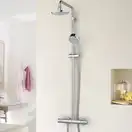 Душова система з термостатом для душа Grohe New Tempesta Cosmop. System (27922000)
