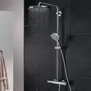 Душова система з термостатом для настінного монтажу GROHE Rainshower System 310 (27968000)
