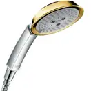 Ручний душ Hansgrohe Raindance Classic 100 3jet, chrome / gold optic (28548090)