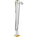 Змішувач для ванни для підлоги Hansgrohe Metropol Classic, Chrome/Gold Optic (31445090)