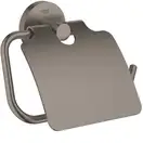 Тримач туалетного паперу з кришкою Grohe Essentials, темний графіт (40367AL1)
