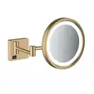 Дзеркало Hansgrohe ADDSTORIS з підсвіткою LED бронзовий матовий (41790140)