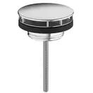 Зливний вентиль Hansgrohe з фіксованою кришкою для умивальника, хром (50001000)