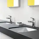 Змішувач для умивальника Hansgrohe Logis з донним клапаном, хром (71107000)
