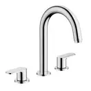 Змішувач для умивальника Hansgrohe Vernis Blend на 3 отвори, з донним клапаном pop-up, хром (71553000)