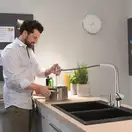 Hansgrohe Metris M 71 Select 320 Змішувач для кухні, хром (73803000)