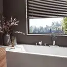 Змішувач врізний на край ванни Hansgrohe Vivenis на 4 отвори з sBox, білий матовий (75444700)