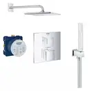 Комплект для душа Grohe Grohtherm Smartcontrol з Rainshower Mono 310 Cube, хром (UA26405SC0)