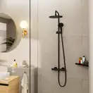 Hansgrohe Vernis Blend Душова система, Matt Black (26426670)