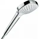 Ручний душ Hansgrohe Croma Select E Vario EcoSmart 9 л / хв, білий / хром (26813400)