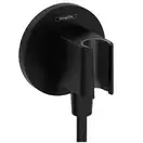 Шлангове приєднання Hansgrohe FixFit Porter S з тримачем, Matt Black (26888670)