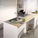 Кухонна мийка Hansgrohe Hansgrohe C71 C71-F655-04 Sink combi 755х500 зі змішувачем на 2 чаші 180/450, stainless steel (43210800)