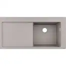 Кухонна мийка Hansgrohe S51 S514-F450 Built-in sink з лівим крилом 1050х415, сoncretegrey (43314380)