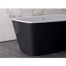 Ванна акрилова Knief Aqua Plus PRINCESS 170х70, White Mat / Black Matt (0100-081bicolour mat)