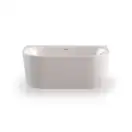 Ванна акрилова Knief FRESH WALL XS 155x80, пристінна, без г/м щілинний перелив, білий глянсовий (0100235/010009106S) (0100235_010009106S)