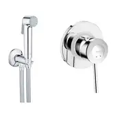 Grohe BauClassic Гігієнічний душ з прихованим змішувачем, хром (UA2904800S)